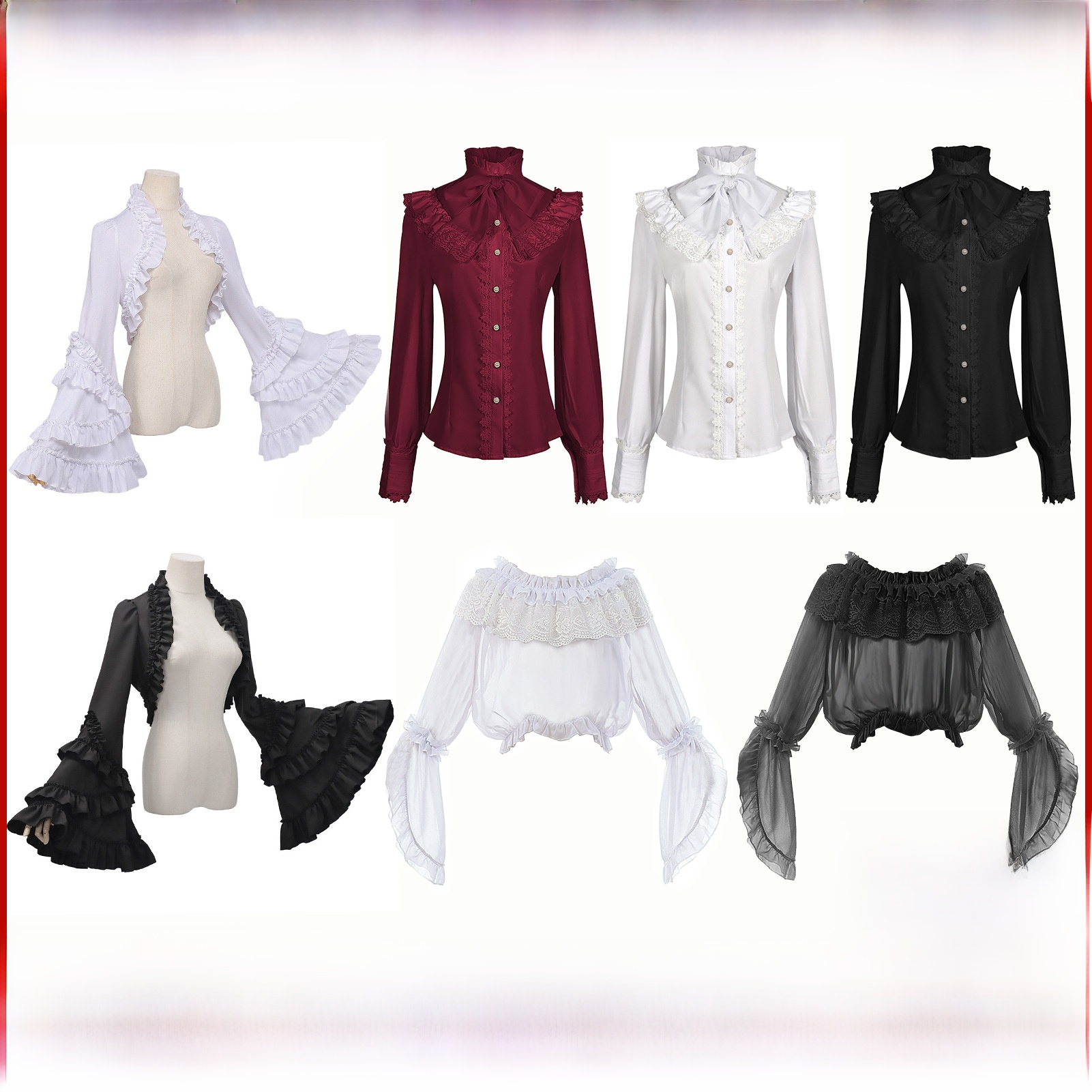 Vintage Victorian Fashion - Victorian Era Women's Gothic Style Long