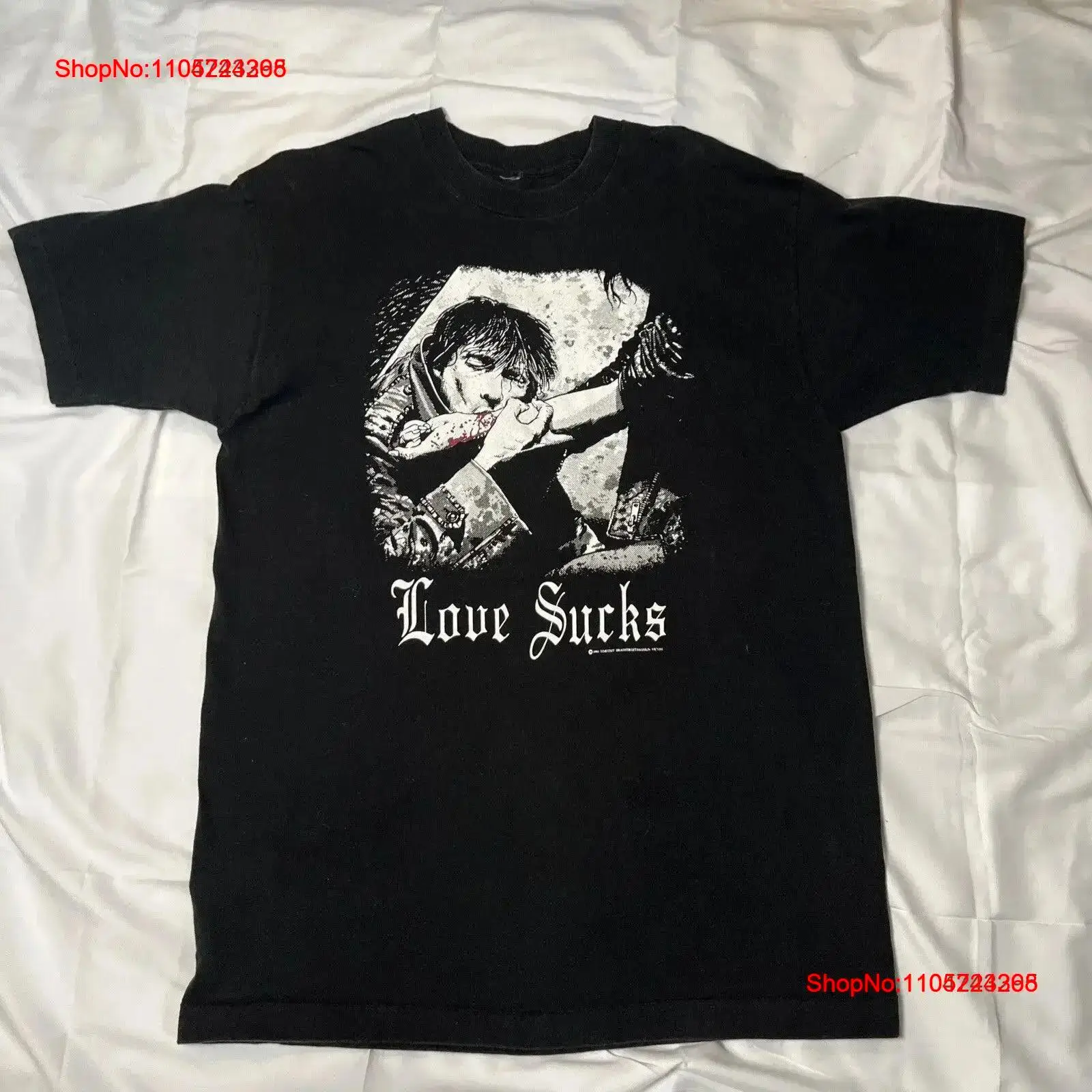 Vintage Fashion Victim - Vintage 90s Love Sucks Vampire Timothy