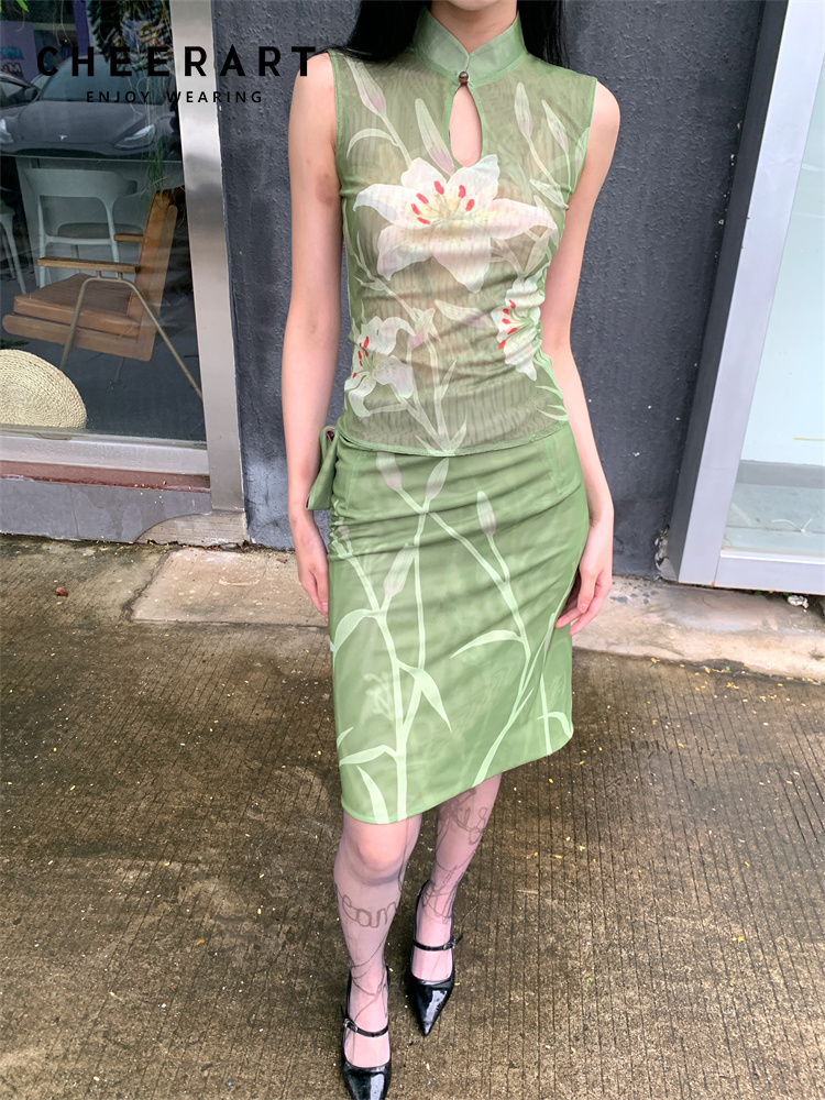 Vintage Victorian Fashion - CHEERART Two Piece Set For Women