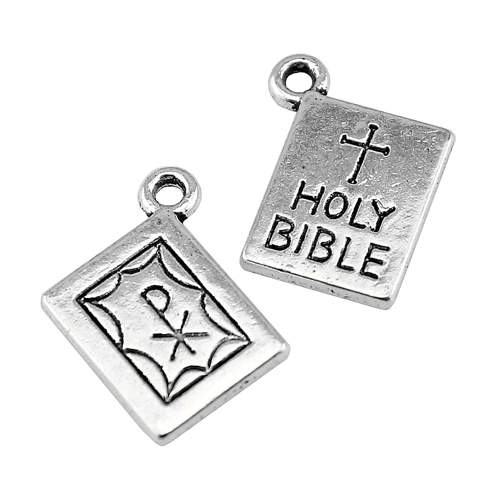 10Pcs/Lot Charms Book Holy Bib - огляд і ціна Vintage Fashion Coloring Book