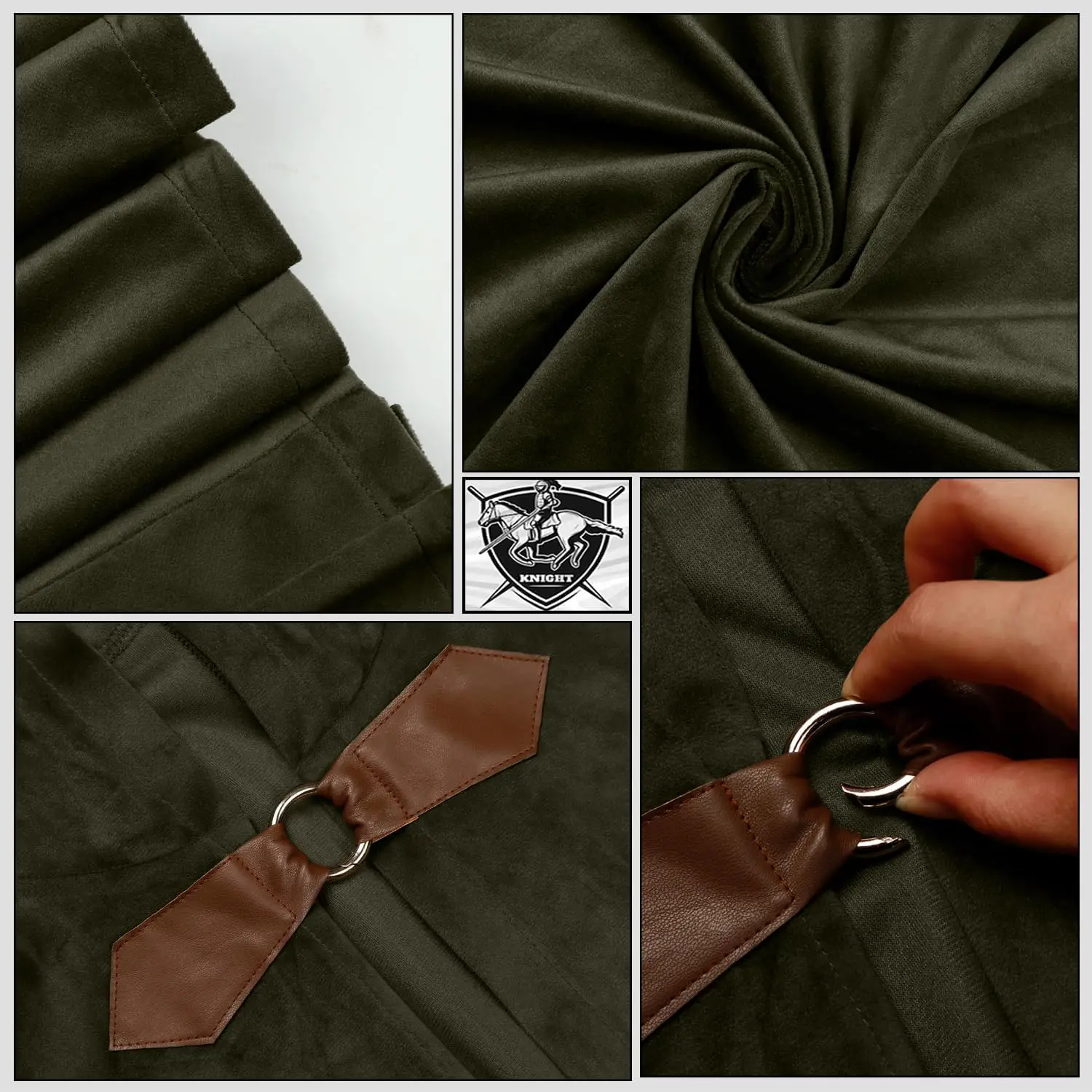 L'VOW Medieval Velvet Hooded C - огляд і ціна Vintage Fashion Jacket