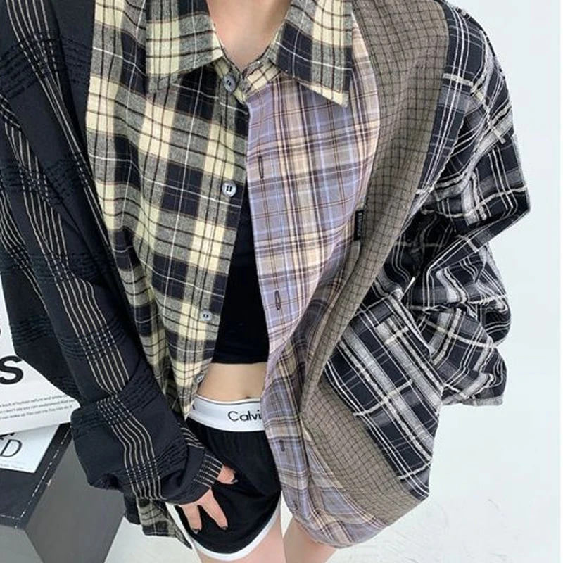American High Street Plaid Shi - огляд і ціна Vintage Fashion Jacket