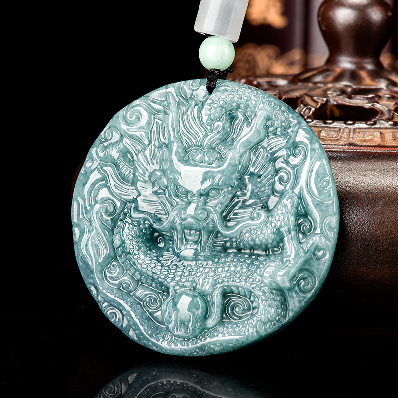 Burmese Jadeite Dragon Pendant - огляд і ціна Vintage Fashion