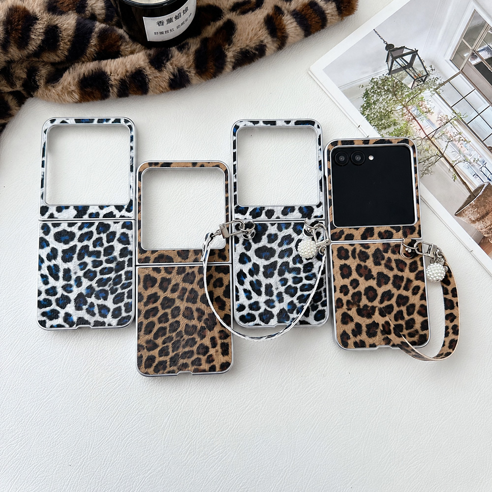 Leopard Print Folding Flip Pho - огляд і ціна Vintage Fashion Women