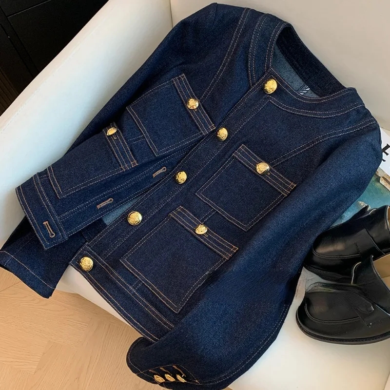 Korea Style Casual Denim Coat  - огляд і ціна Vintage Fashion Korea
