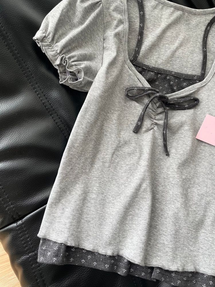 Korea Fashion Puff Sleeve Aest - огляд і ціна Vintage Fashion Korea