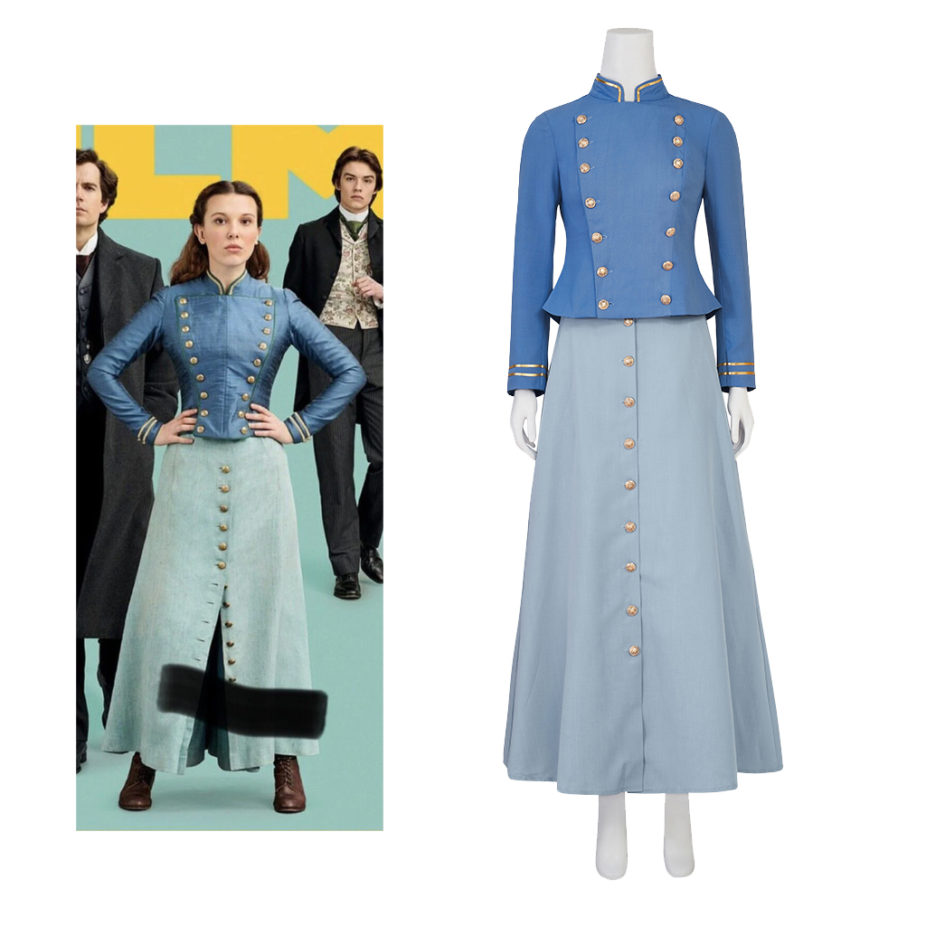 Movie Cosplay Enola Holmes 2 C - огляд і ціна Vintage Victorian Fashion