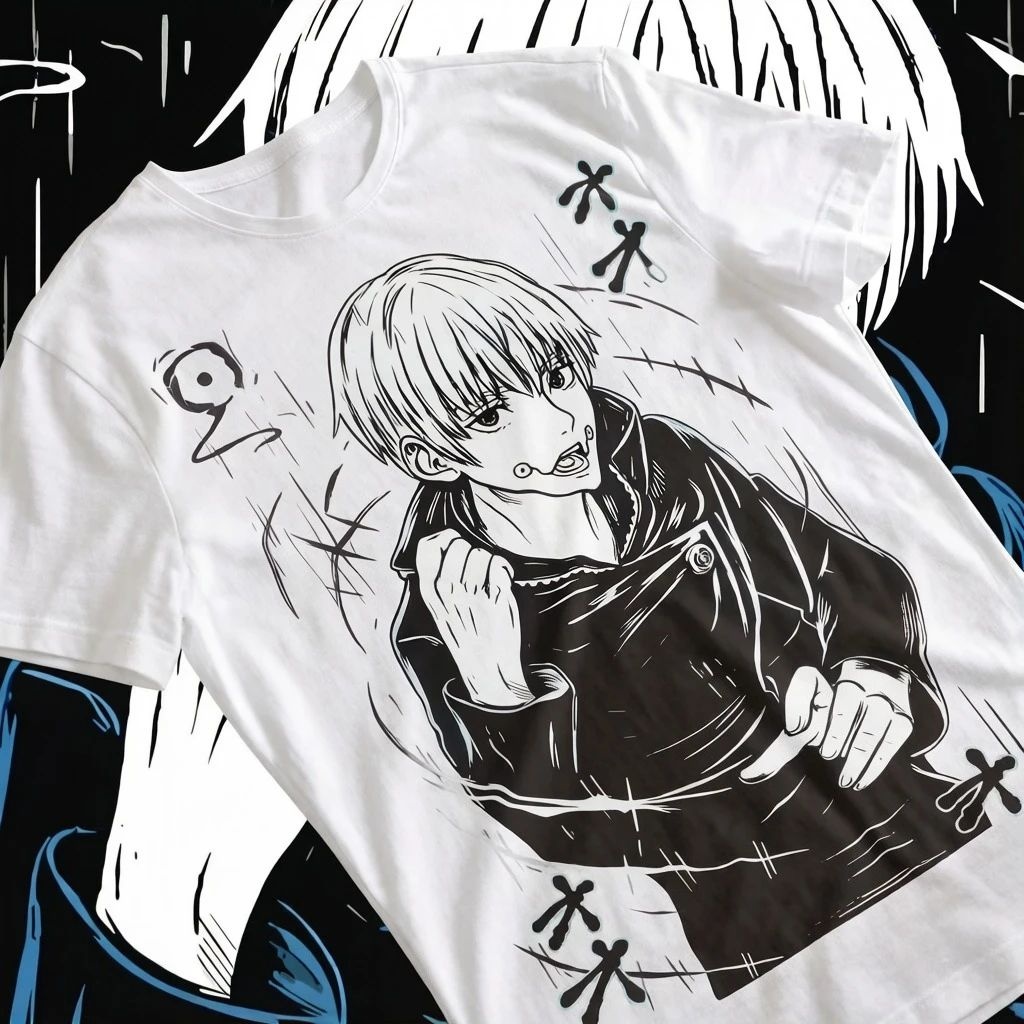 Inumaki Toge T-Shirt Jujutsu K - огляд і ціна Fashion Y Vintage