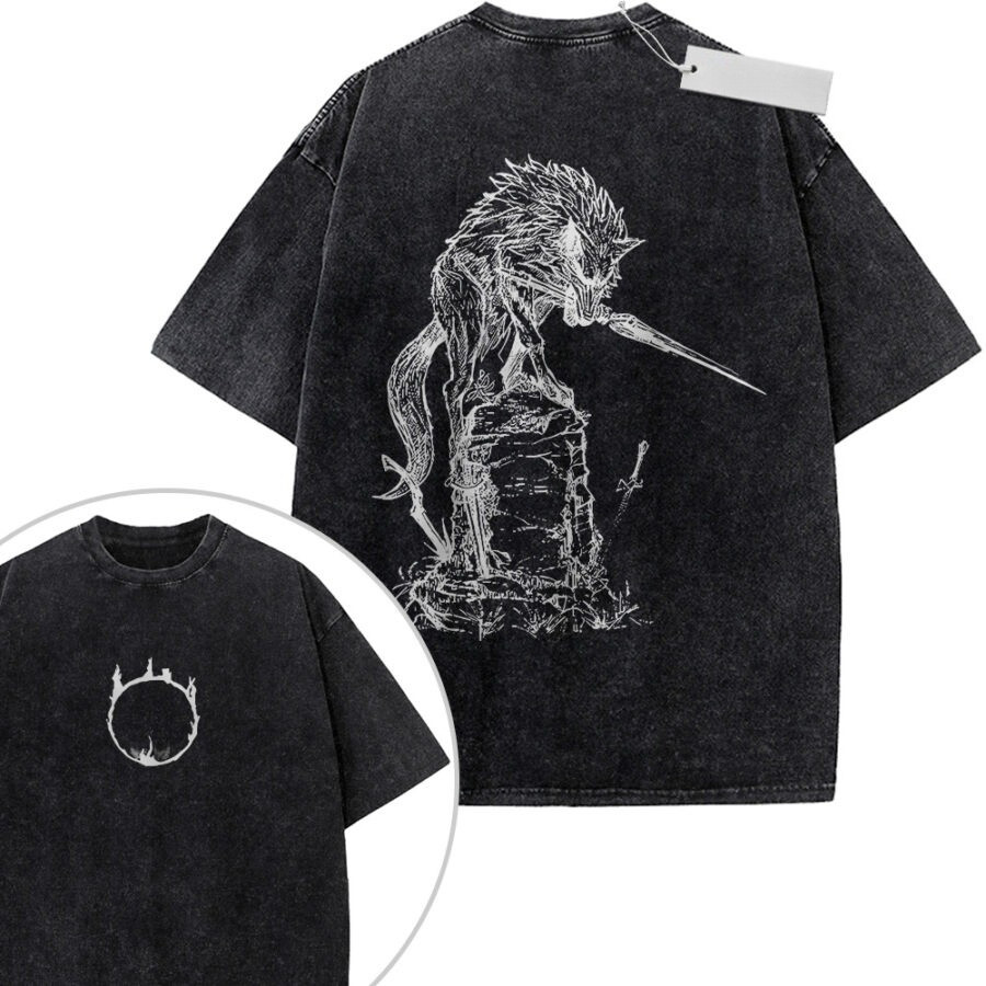 Unisex Washed Black Vintage T- - огляд і ціна Fashion Y Vintage