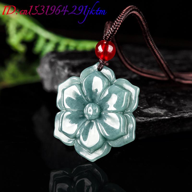 Burmese Jadeite Flower Pendant - огляд і ціна Vintage Fashion