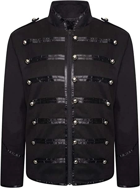 Men's Steampunk Rockstar Jacke - огляд і ціна Vintage Fashion Jacket