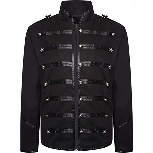 Men's Steampunk Rockstar Jacke - огляд і ціна Vintage Fashion Jacket