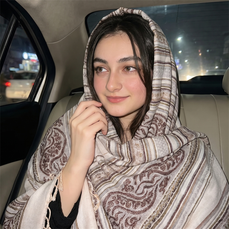 Vintage Paisley Print Hijab Fa - огляд і ціна Vintage Fashion Women