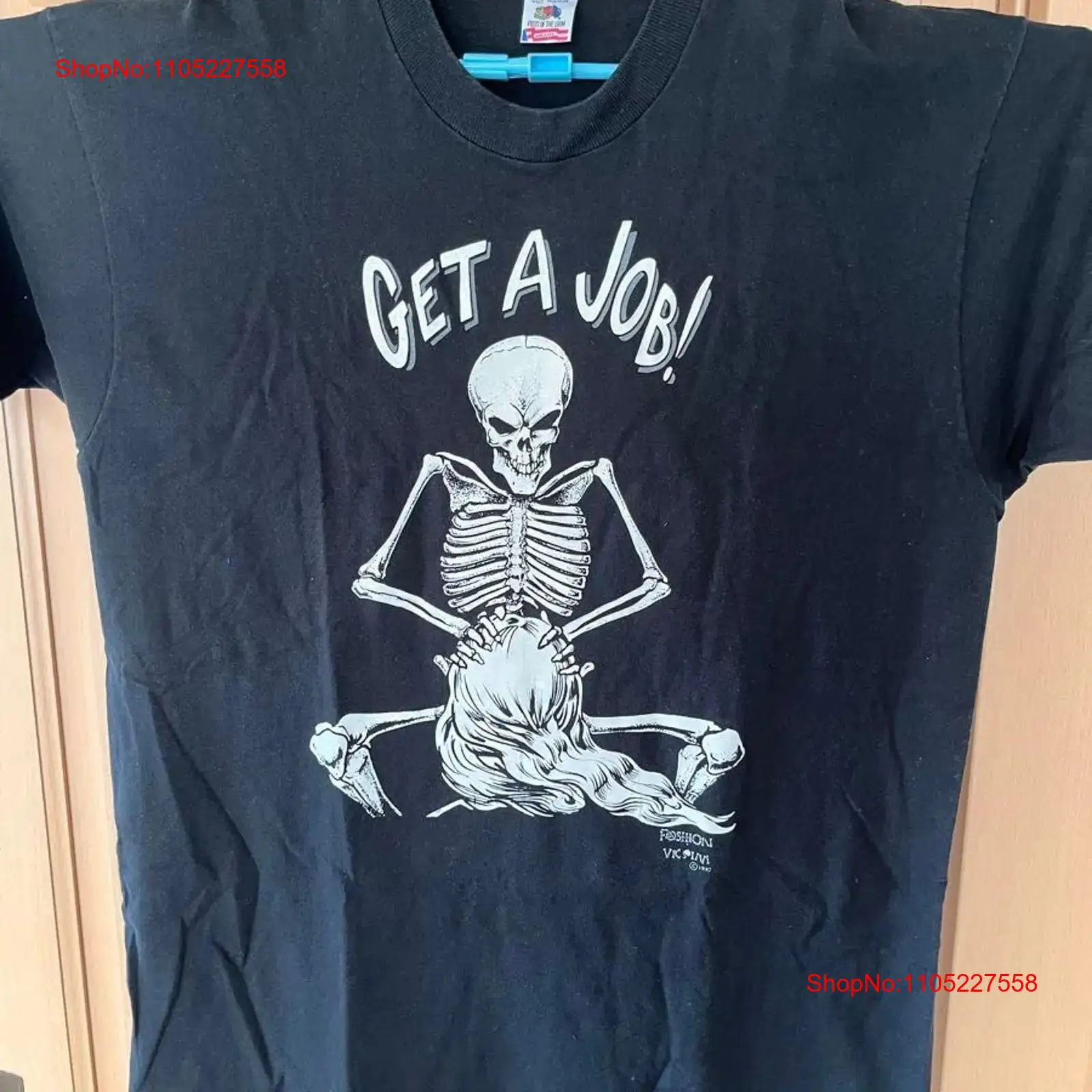 Get A Job T shirt Black FASHIO - огляд і ціна Vintage Fashion Victim
