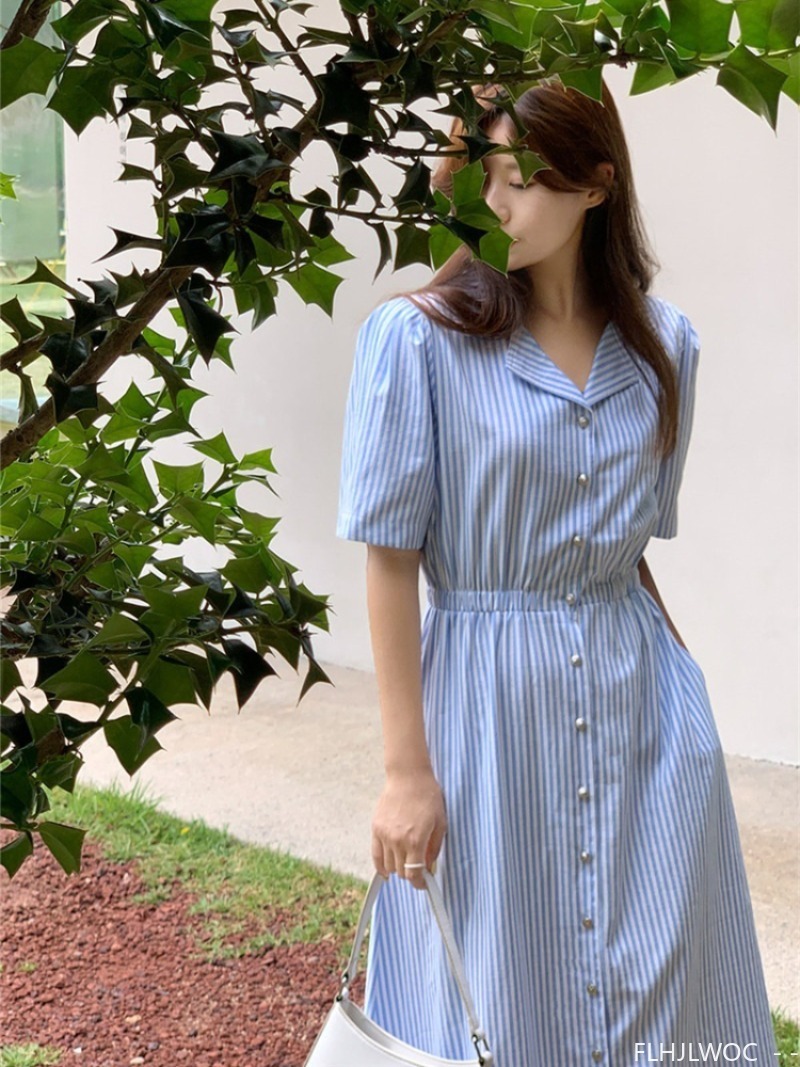 Cotton Linen Feminine Vestidos - огляд і ціна Vintage Fashion Korea