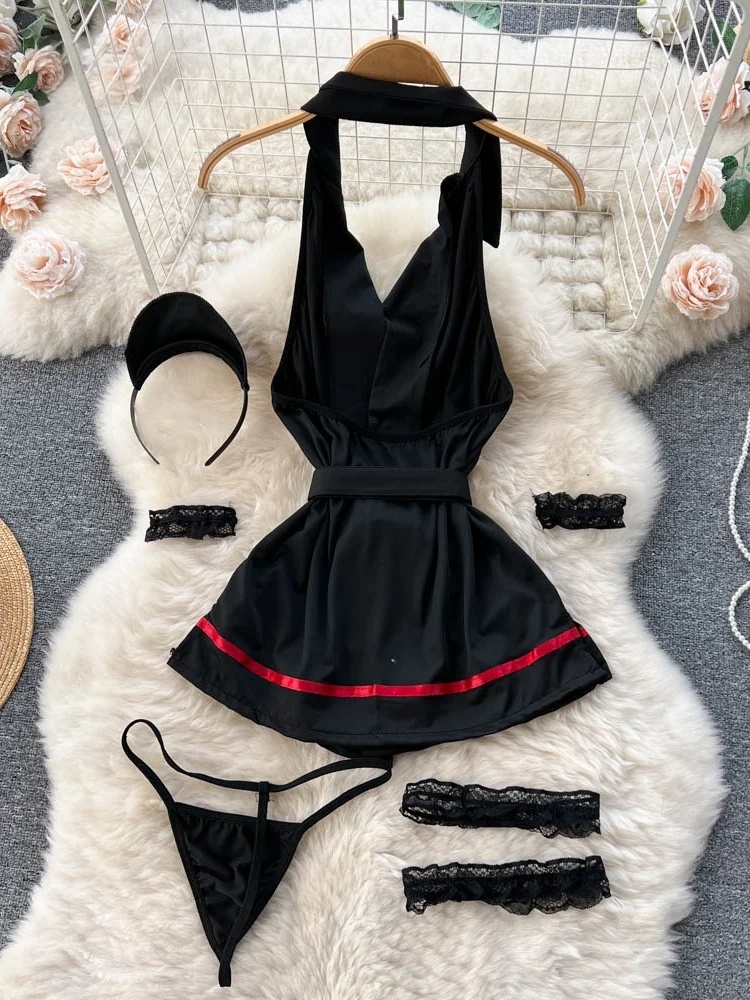Erotic Fashion Sexy Halter Lin - огляд і ціна Vintage Fashion
