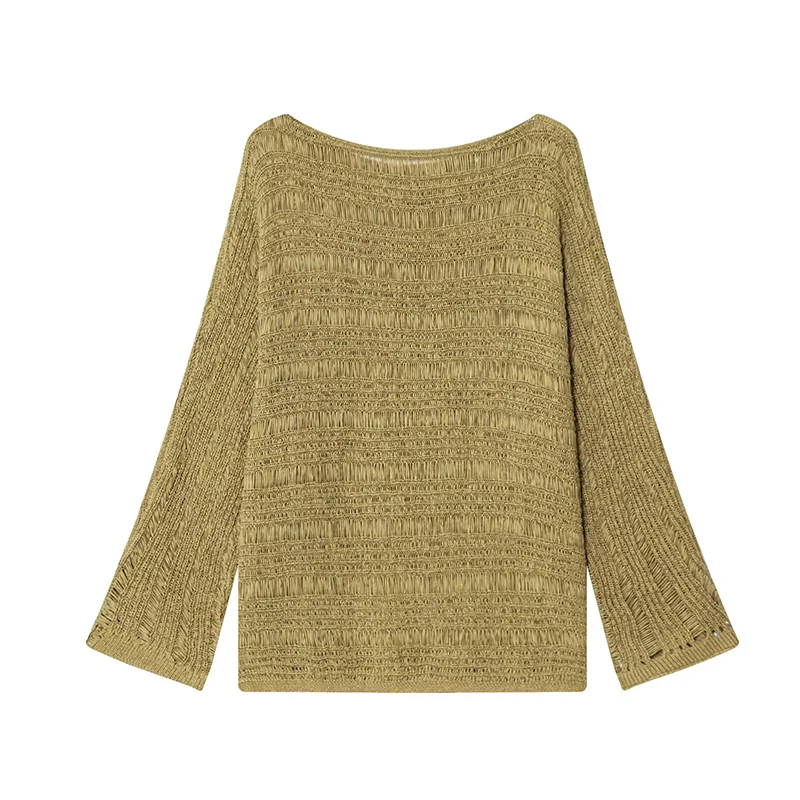 Vintage Boat Neck Knit Sweater - огляд і ціна Vintage Fashion