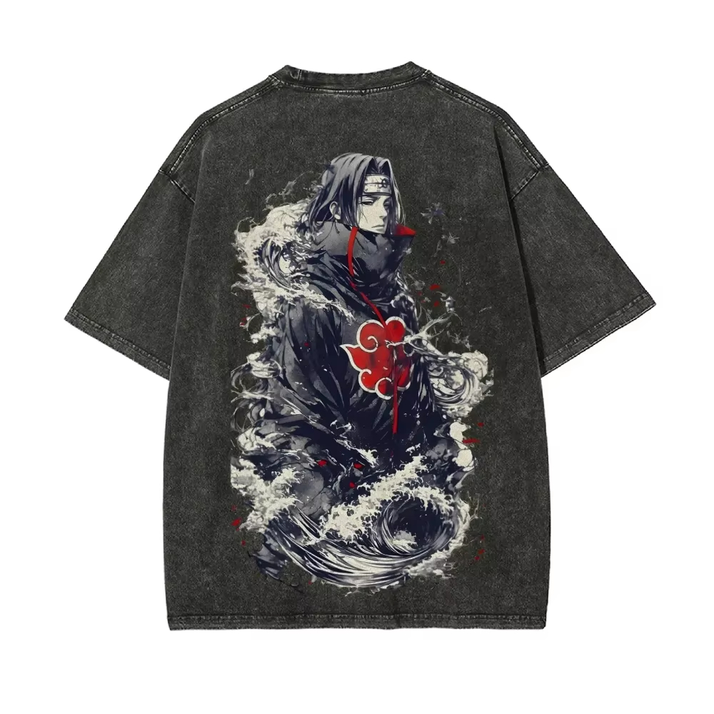Naruto Itachi Uchiha T Shirt A - огляд і ціна Fashion Y Vintage