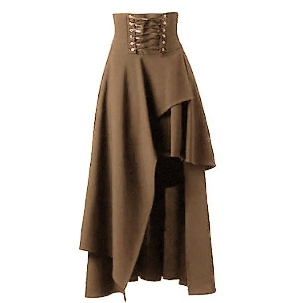 Steampunk Vintage Bandags Skir - огляд і ціна Vintage Fashion Korea