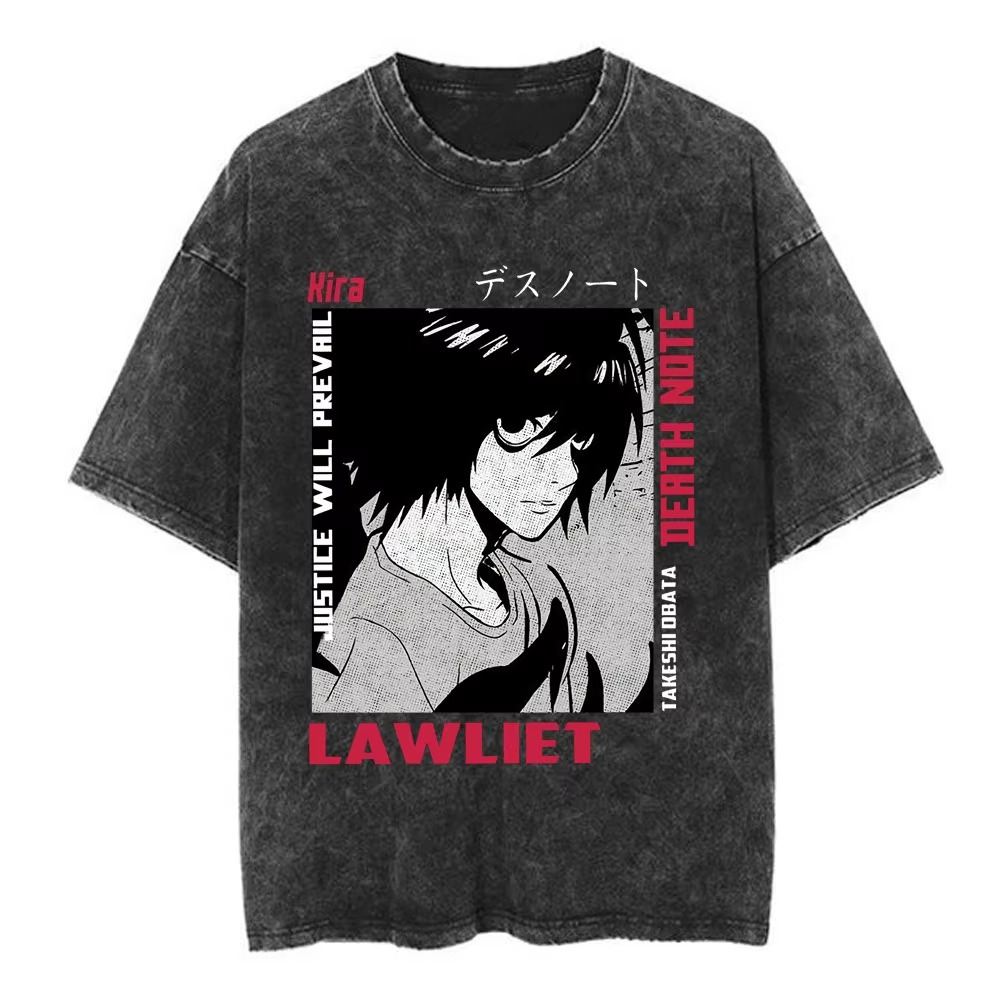 2026 Vintage Washed Anime Deat - огляд і ціна Fashion Y Vintage