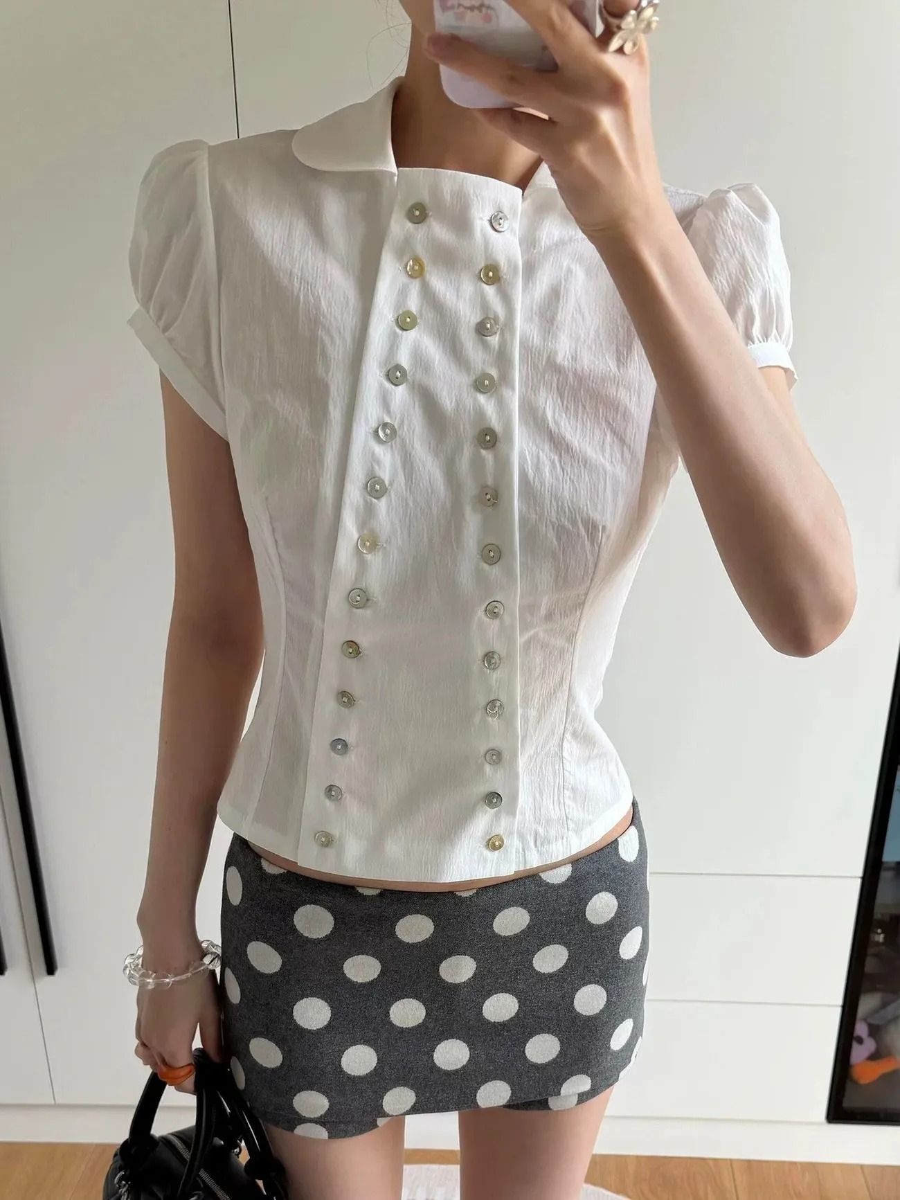 Y2K Aesthetic Peter Pan Collar - огляд і ціна Vintage Fashion Korea