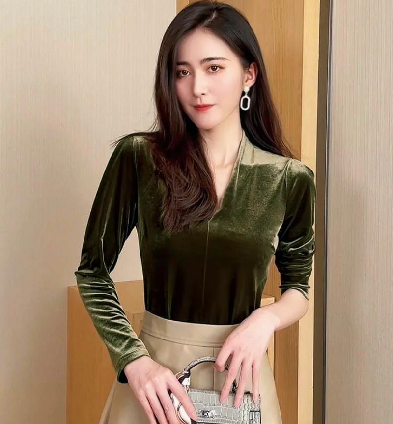 Fashion elegant V-neck long sl - огляд і ціна Vintage Fashion Streetwear