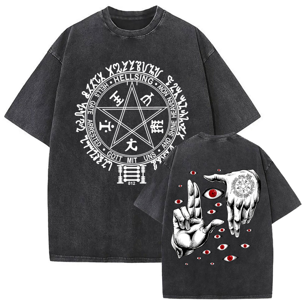 Washed Vintage Anime Hellsing  - огляд і ціна Fashion Y Vintage