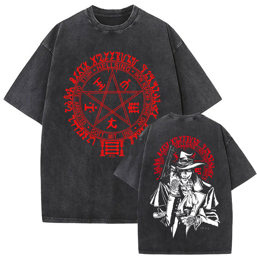 Washed Vintage Anime Hellsing  - огляд і ціна Fashion Y Vintage