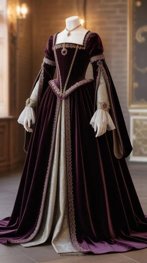 Vintage Duchess Purple Prom Go - огляд і ціна Vintage Victorian Fashion