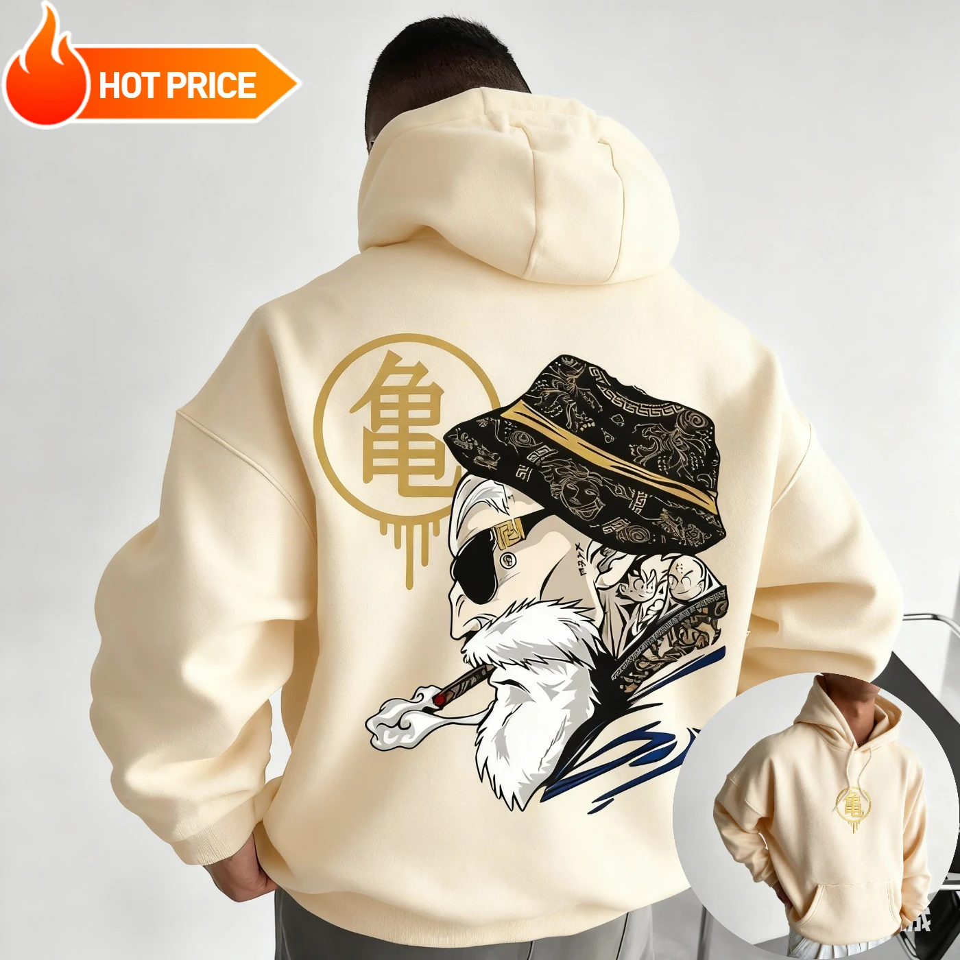 Master Roshi Dragon Ball Saiya - огляд і ціна Fashion Y Vintage