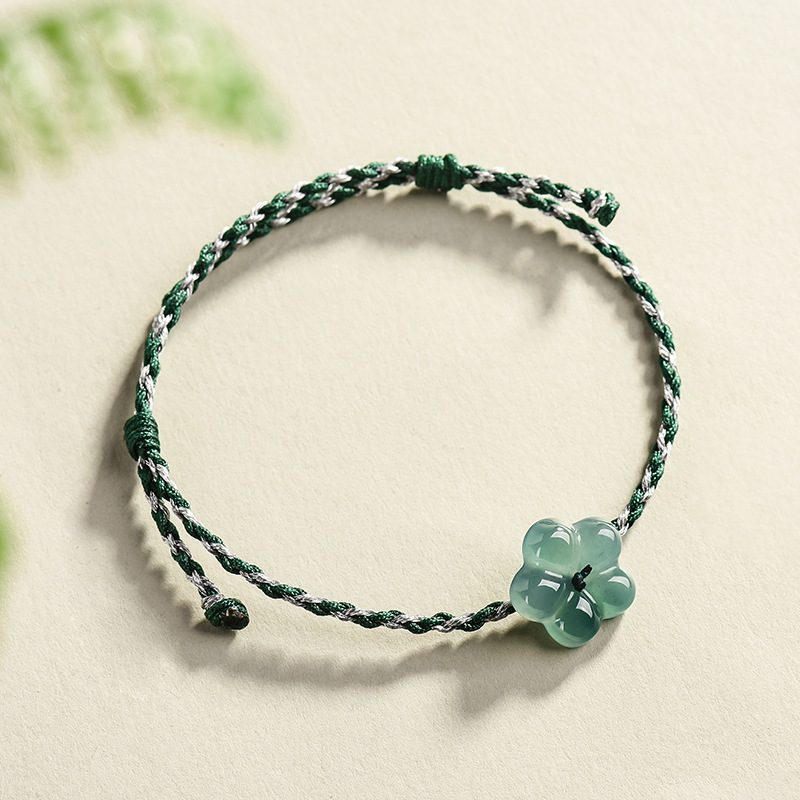 Burmese Jadeite Flower Bracele - огляд і ціна Vintage Fashion