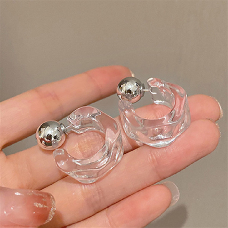 New Korea Clear Acrylic Geomet - огляд і ціна Vintage Fashion Korea
