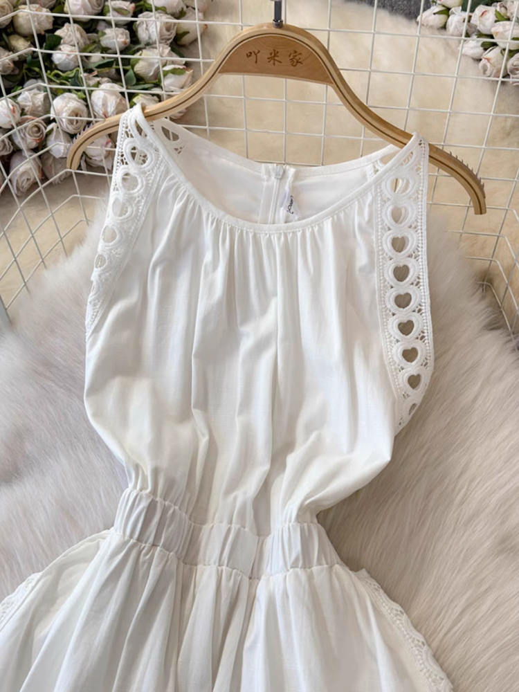 Elegant Hollow Out Women White - огляд і ціна Vintage Fashion Korea