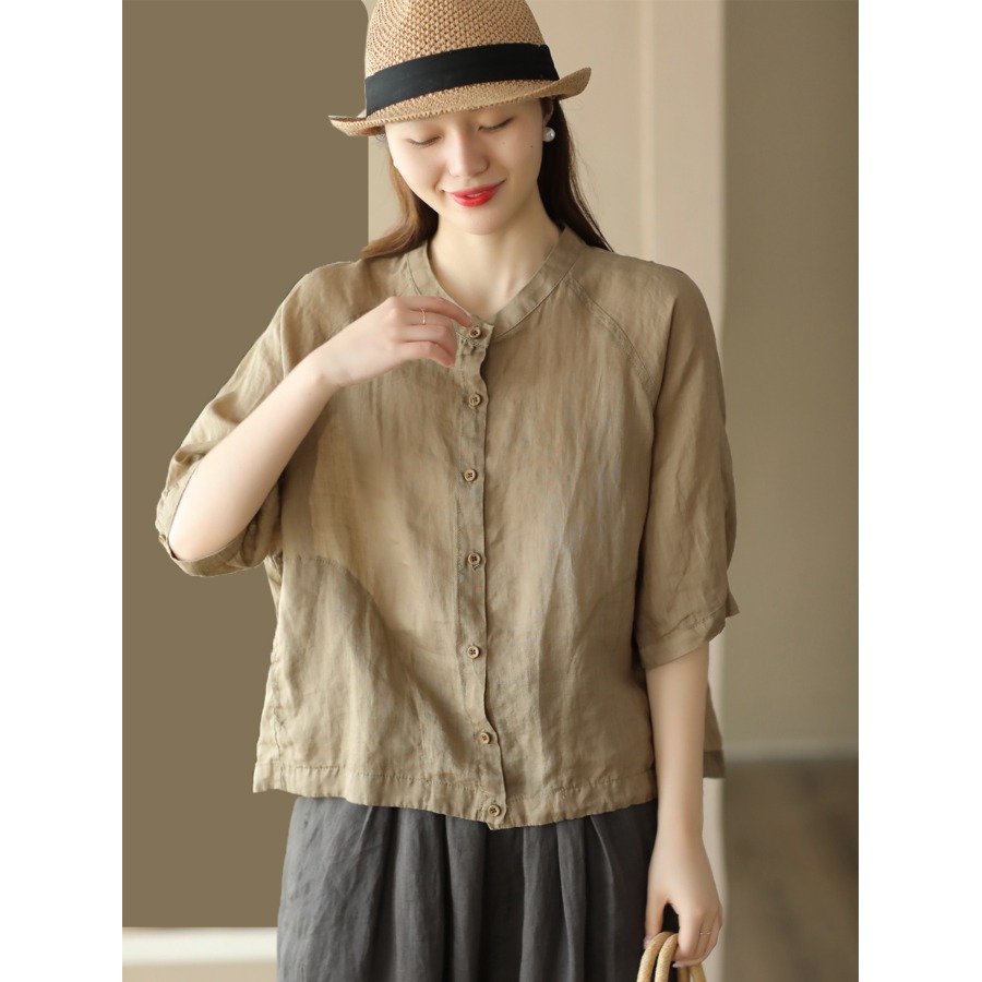 Loose Women's Shirt Jacket Lin - огляд і ціна Vintage Fashion Jacket